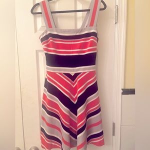 Banana Republic Milly Collection showstopper striped summer dress. Like new!